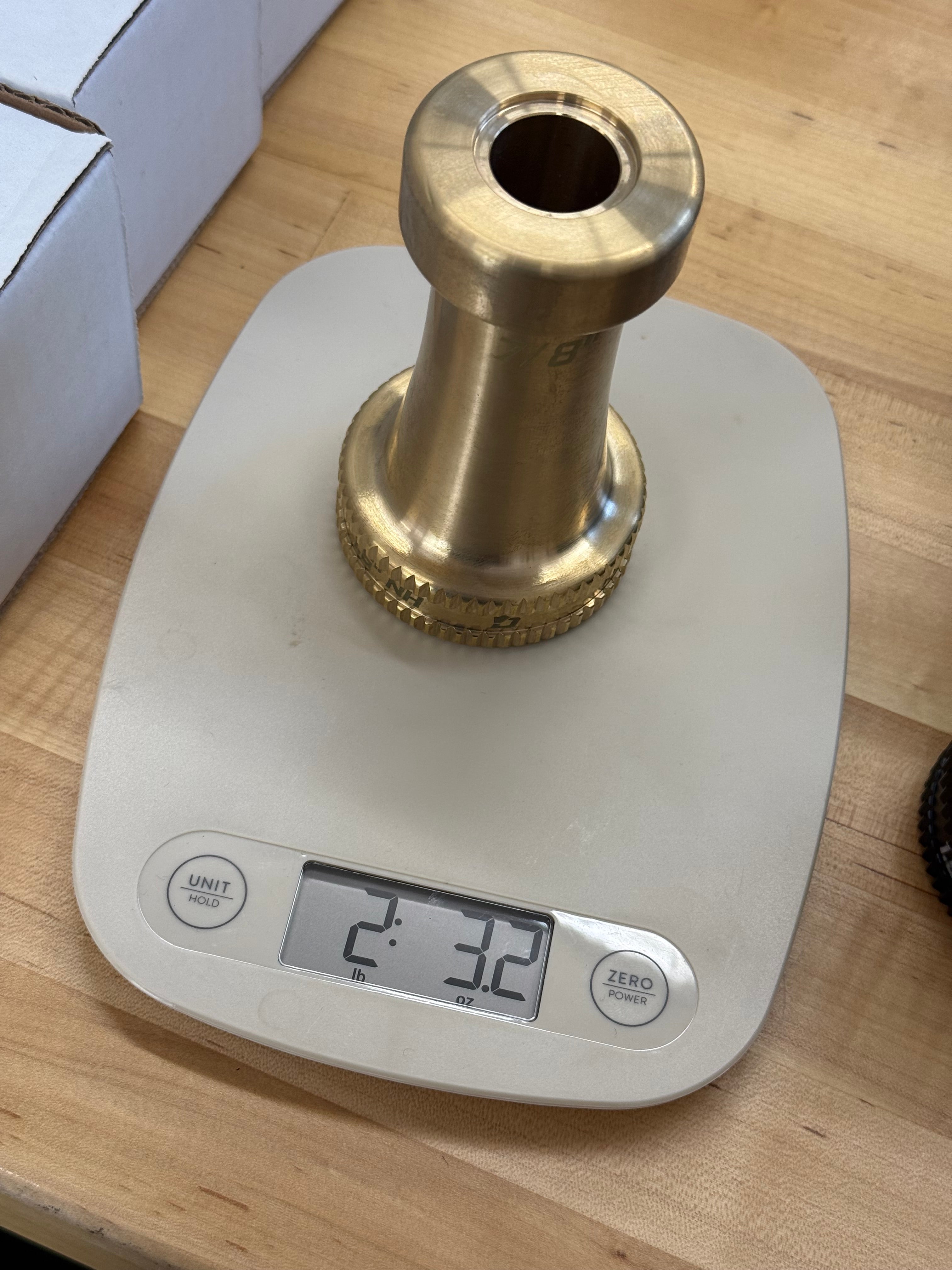 BRASS!!!! pre-order SB160 - 7/8” Smooth Bore Tip (NH)