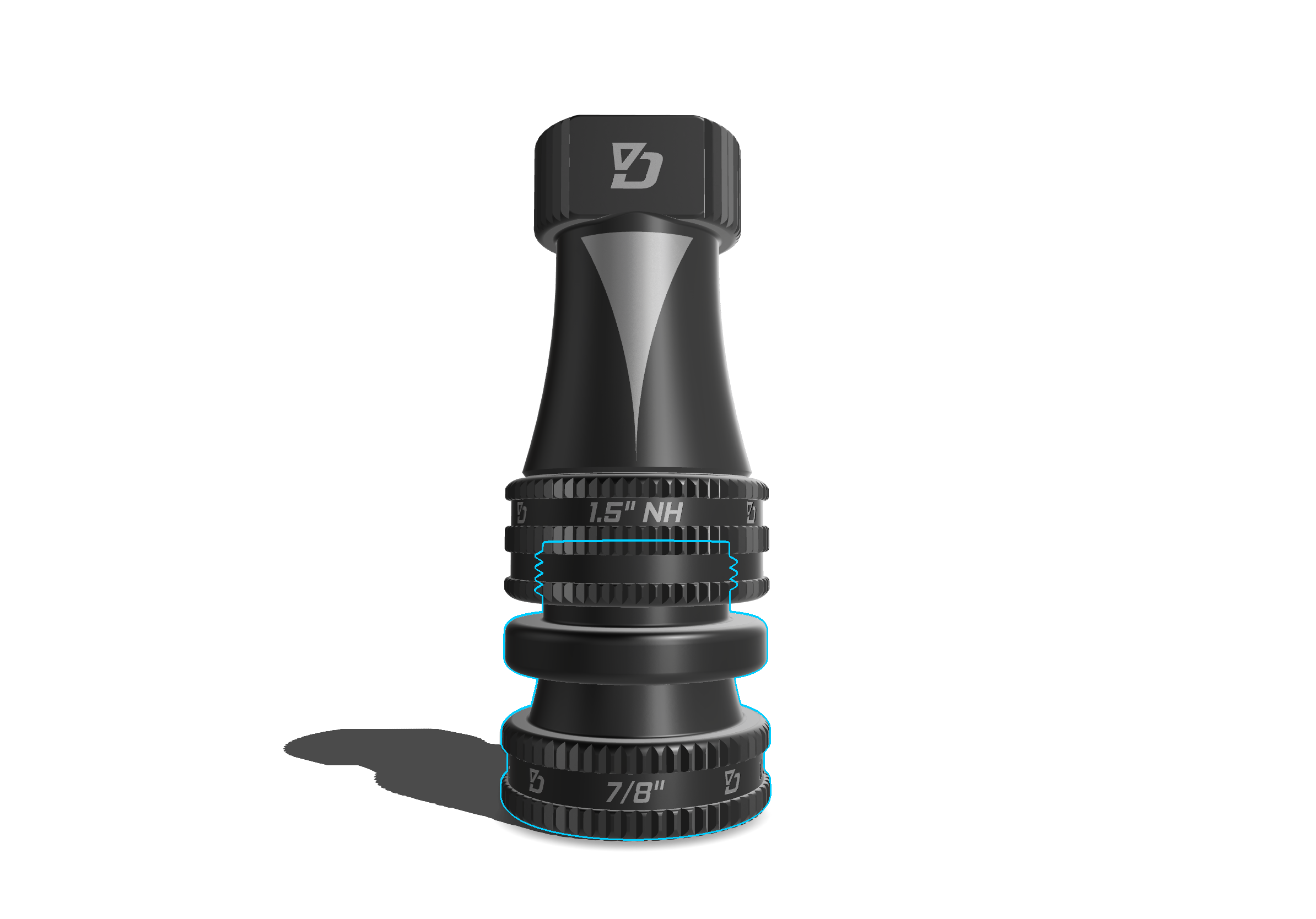 Product Coming Soon***  S-265 (1.1/8" Smooth Bore Tip with exposed threads)