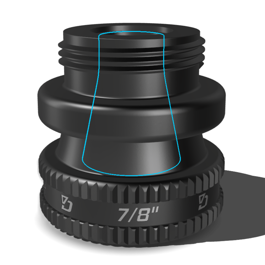 Product Coming Soon***  S-265 (1.1/8" Smooth Bore Tip with exposed threads)